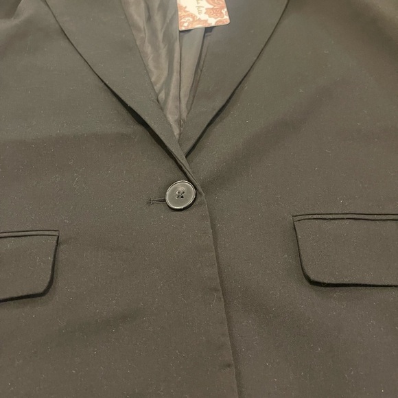 NWT Oversized Band Of The Free Black Blazer Jacket - Picture 3 of 8